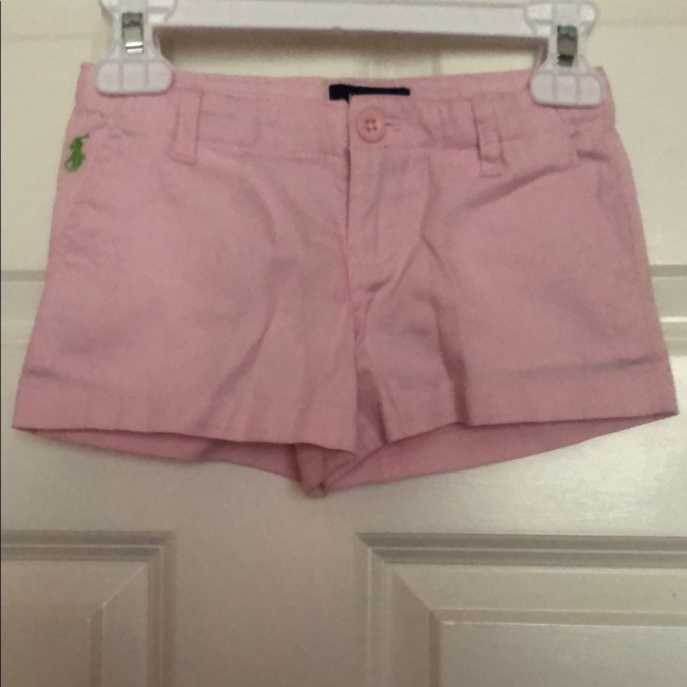 Polo Ralph Lauren girls shorts, pink, size  4/4T, NWT